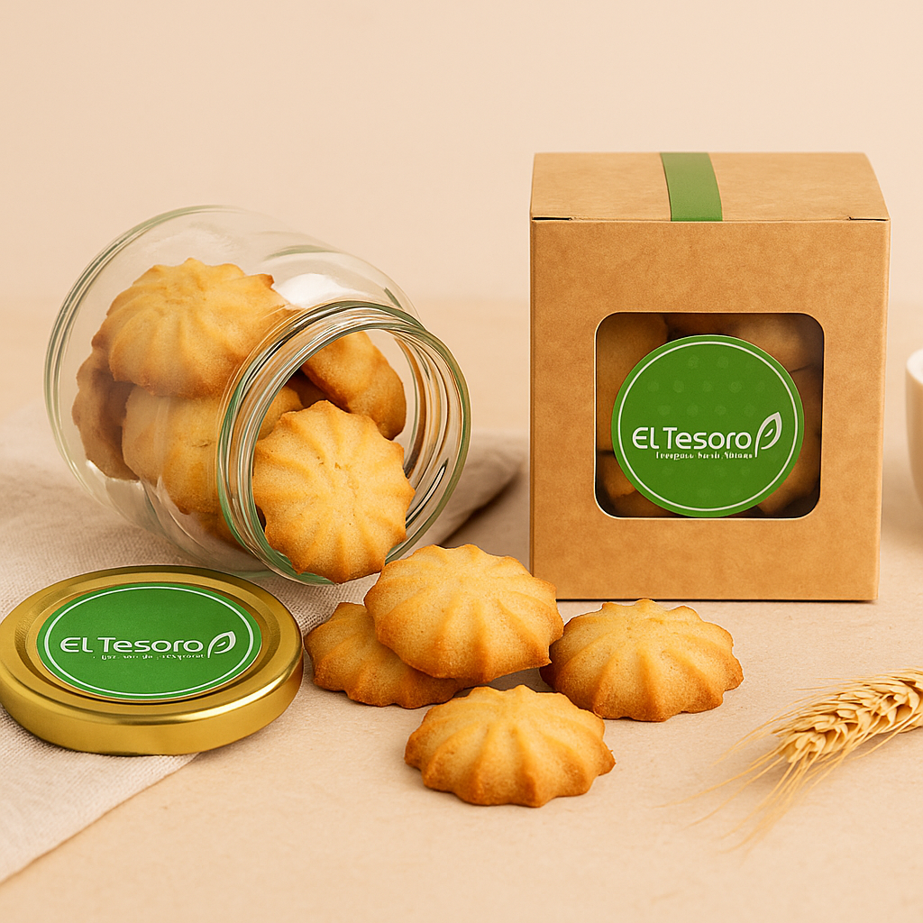 Galletas de Mantequilla en Frasco