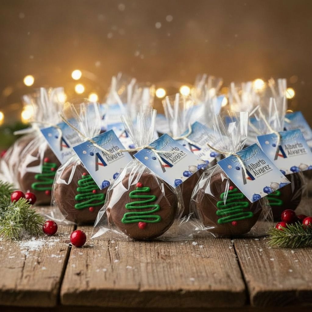 Alfajor Navideño Personalizado